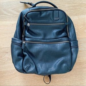 Tumi Bagpack - Black Leather